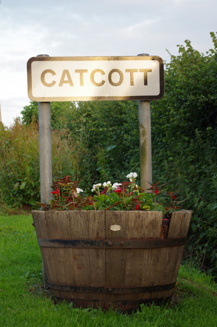 Catcott sign
